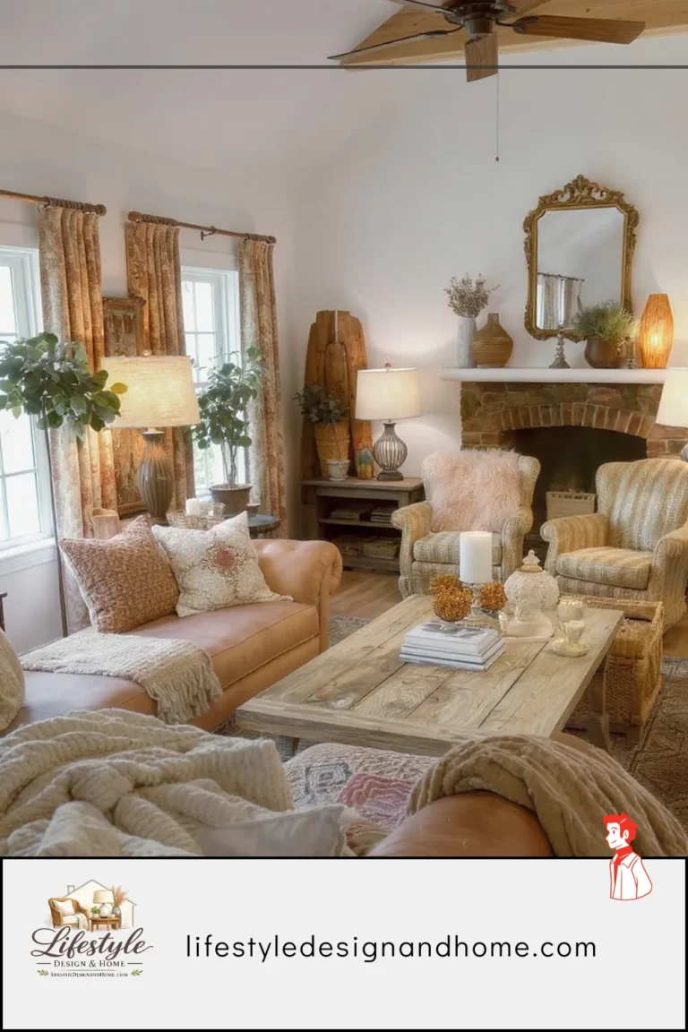 Rustic Living Room Design Ideas